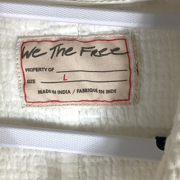 💲final! Free People "We the Free" Cardiff Button Up Shirt - Picture 6 of 6